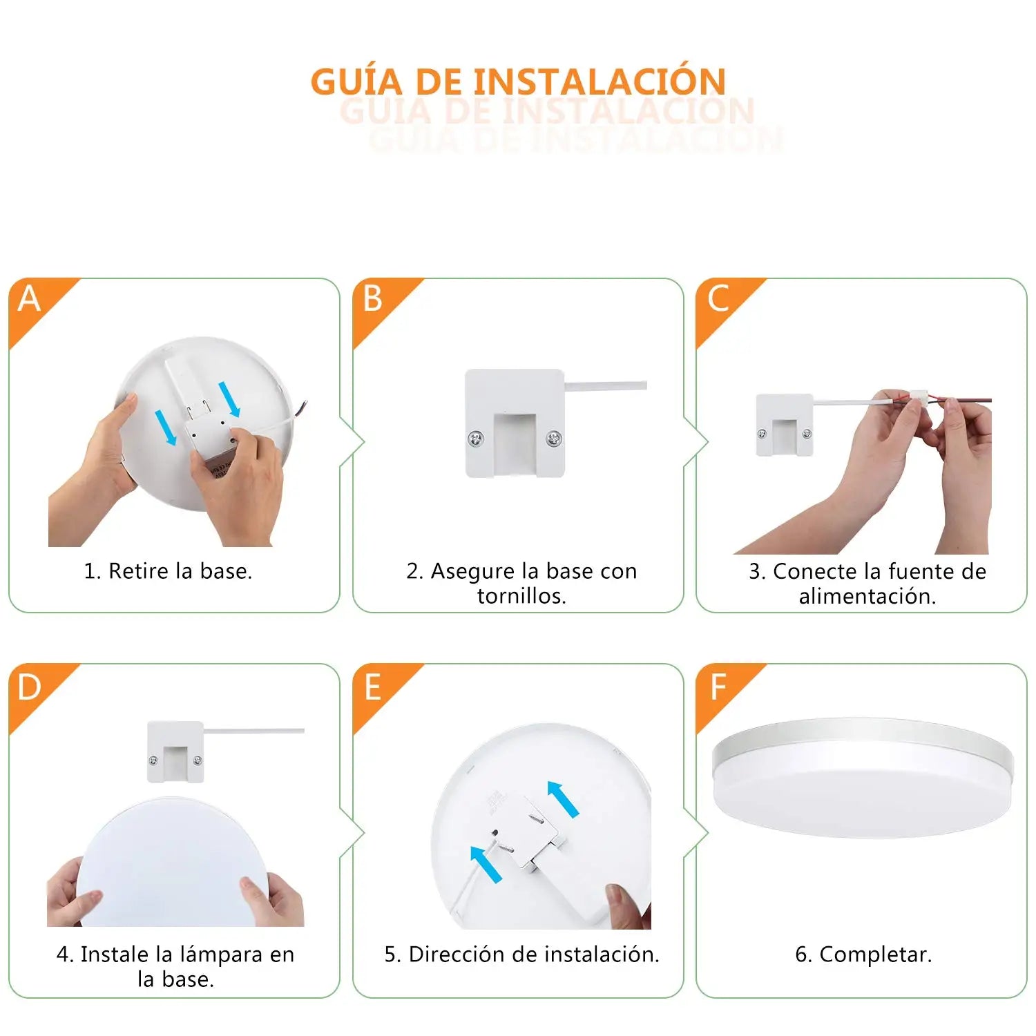 Ultra Thin Waterproof LED Ceiling Lamp Flush Mount Light