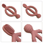 Baby Silicone Teether & Training Toothbrush BPA Free