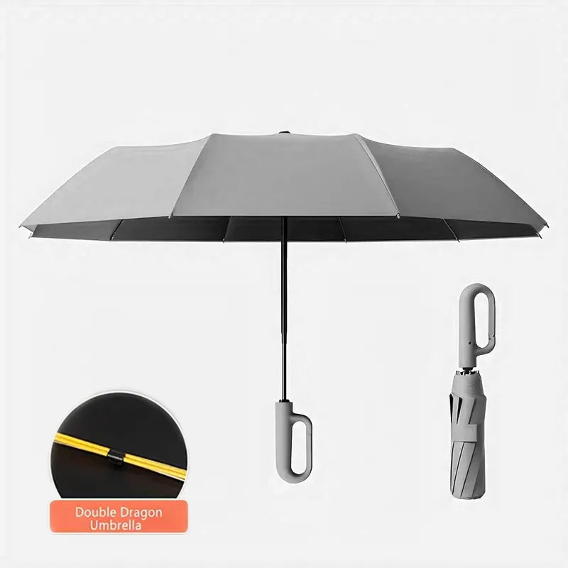 Buy UPF50+ Automatic Folding Umbrella UV Protection