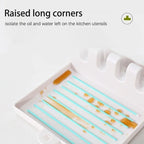 Kitchen Spoon Holder Utensil Organizer Rack