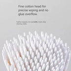 Wooden Tip Cotton Sticks Nail Polish Corrector Manicure Tools