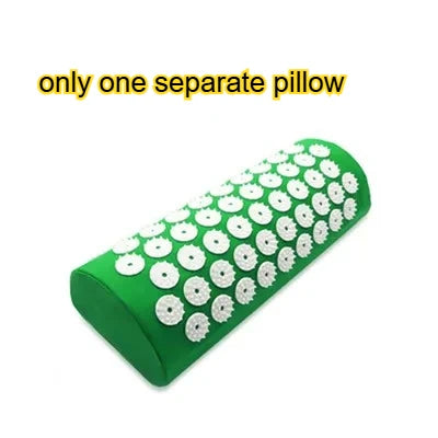 Acupressure Mat and Pillow Set Spiky Massage Mat for Back and Neck