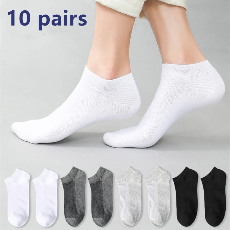 Mens Bamboo Socks Breathable Odour Free Business Sport Socks Multipack