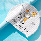 Cartoon Kids Silicone Swimming Cap Waterproof Swim Hat