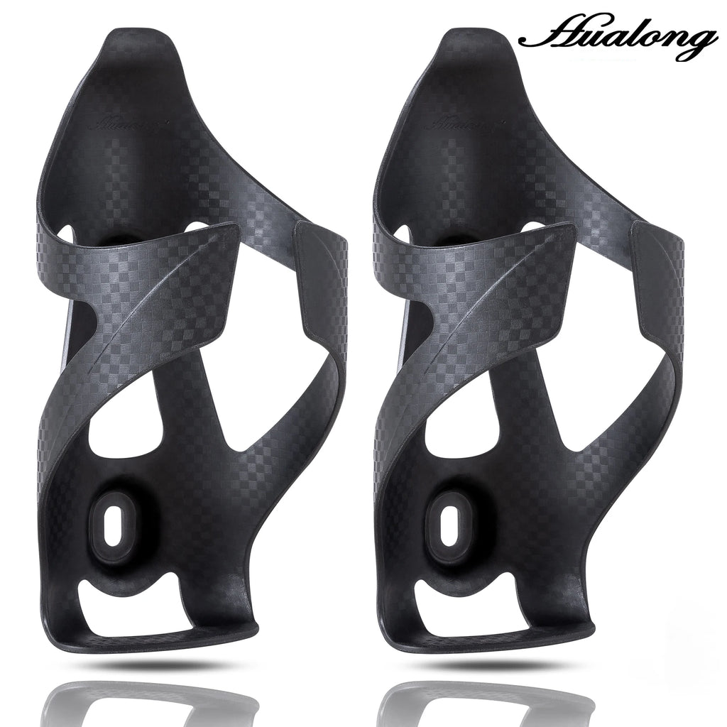 Bike Water Bottle Cage Lightweight Nylon Carbon Fiber Holder MTB