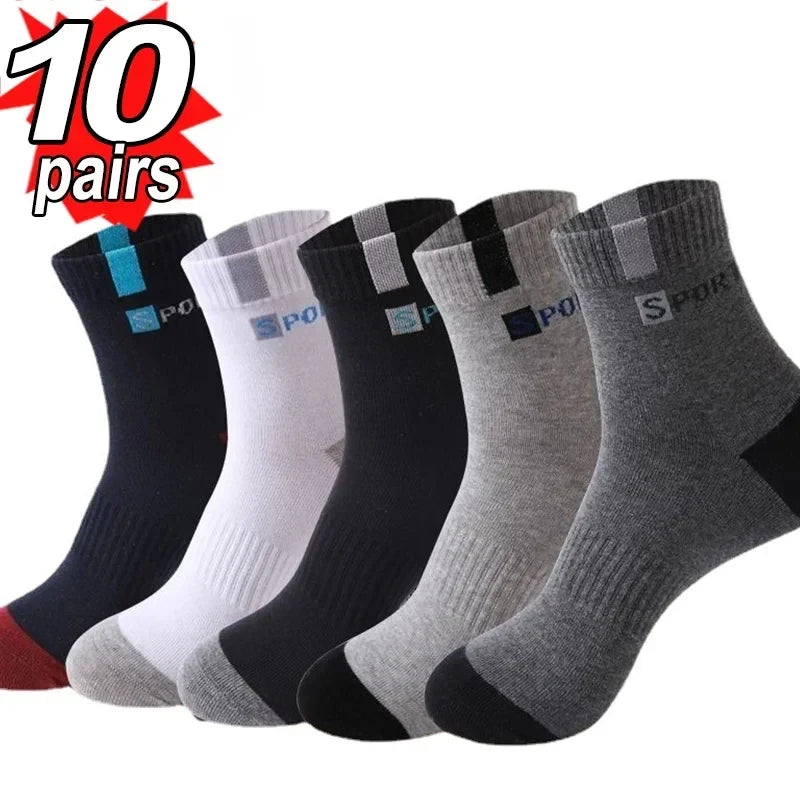 Mens Bamboo Socks Breathable Odour Free Business Sport Socks Multipack