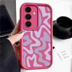 Striped Pattern Case for Samsung Galaxy S22 S23 S24 S25 S26 & A Series