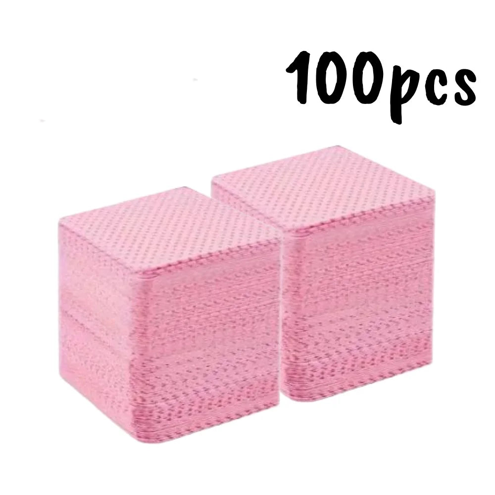 Lint-Free Nail Wipes Gel Cleanser Pads