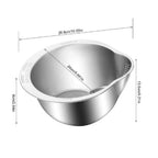304 Stainless Steel Rice Washer Colander Bowl