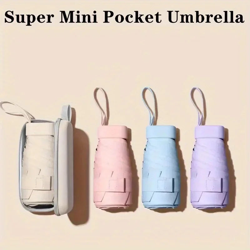 Buy Mini Travel Sun Umbrella Card Bag Design