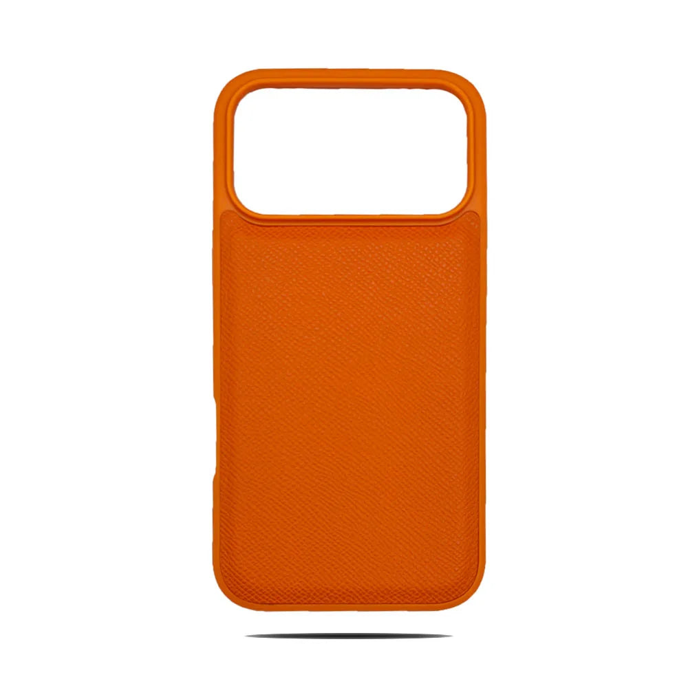 Premium Epsom Leather Case for iPhone 17 16 15 14 13 Pro Max Cover