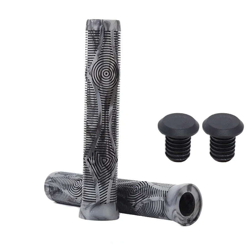 160mm MTB Handlebar Grips Extended Anti-Slip Shockproof Rubber