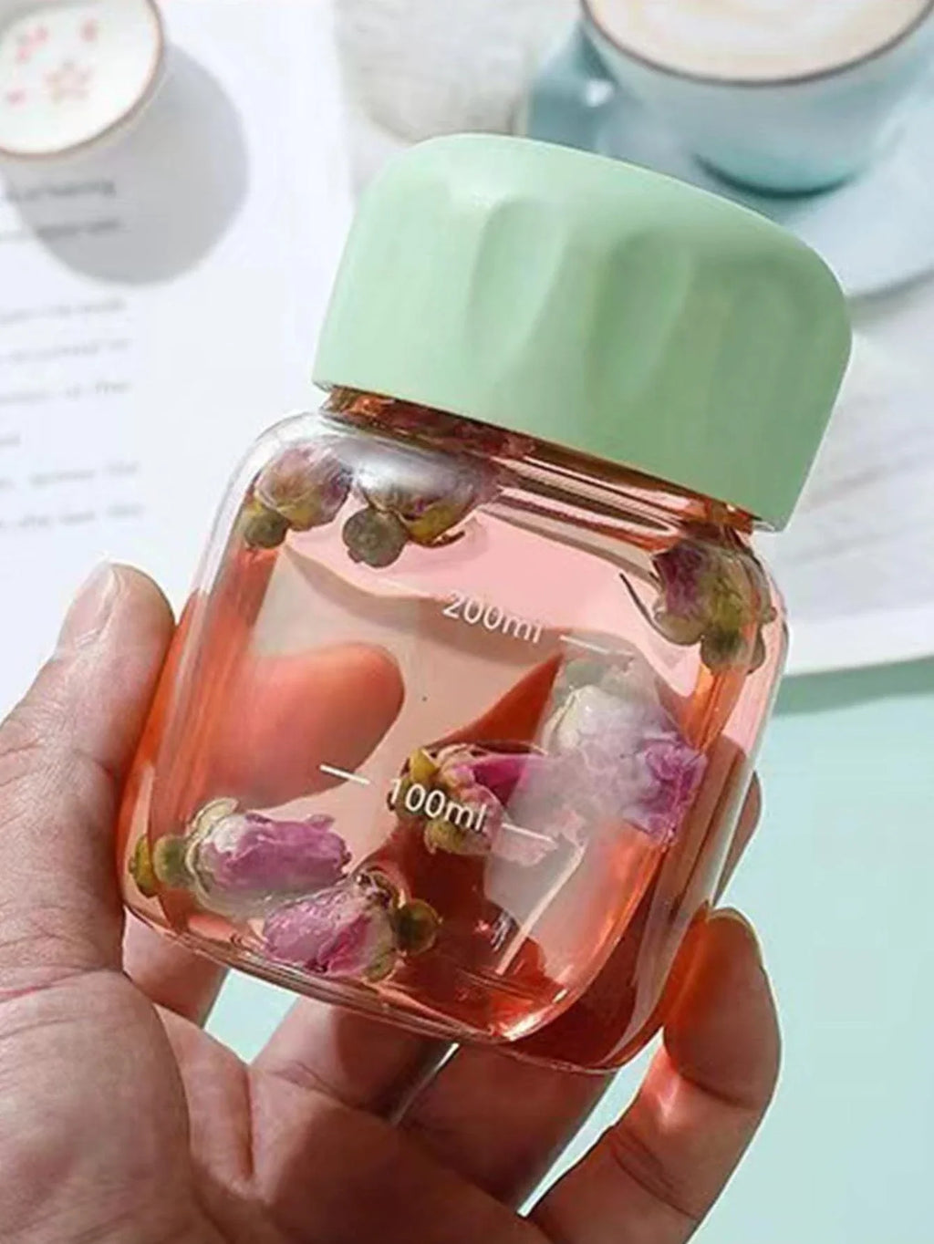 300ml Small Water Bottle Portable Leakproof Plastic Drinking Cup