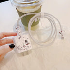 Cartoon Flower iPhone Charger Cover 18W/20W