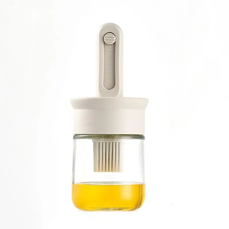 Oil Dispenser Bottle with Silicone Brush Kitchen Cooking Tool