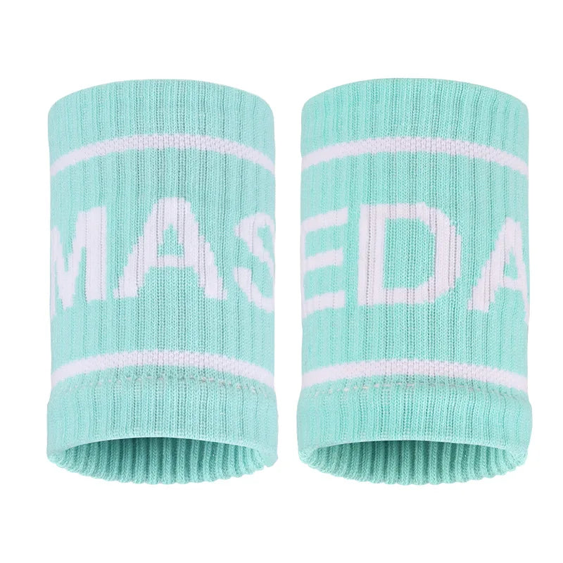 Colorful Elastic Sport Wristband Sweatband for Basketball Tennis Gym