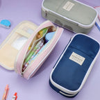 Multi-Layer Pencil Case Large Capacity Macaron Stationery Box