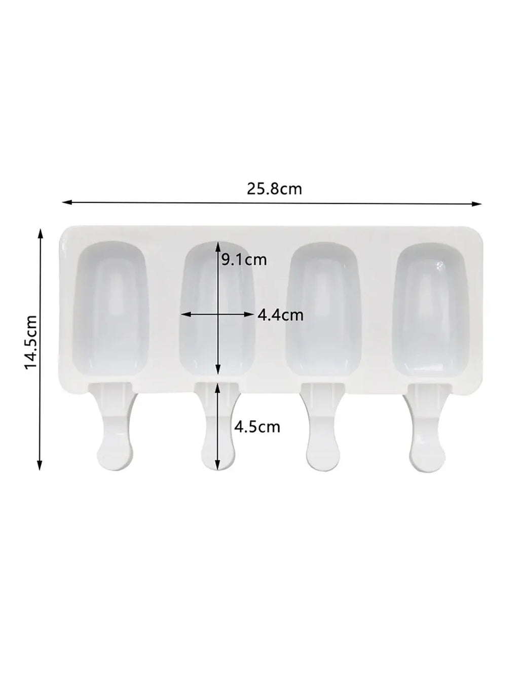 Silicone Ice Cream Mold – DIY Popsicle & Fruit Juice Ice Tray Baking Mold