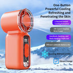 Mini Rechargeable Handheld Fan UK High-Speed Quiet Cooling Fan
