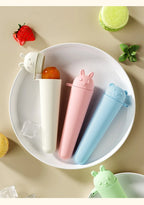 Silicone Popsicle Molds with Lids – BPA Free DIY Ice Pop Maker for Kids
