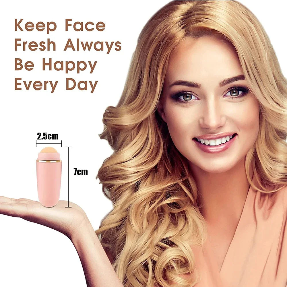 Volcanic Face Roller Keep Face Fresh and Oil Free Daily