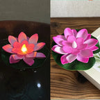 LED Floating Lotus Flower Lights for Pool & Garden Decor