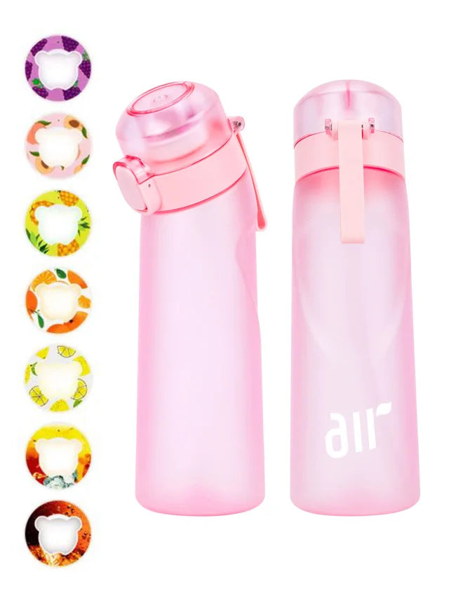 Air Water Bottle with Flavor Pods Leakproof Sports Cup