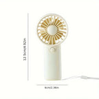Cute Mini Handheld Fan UK Pocket Size Low Noise Portable Fan