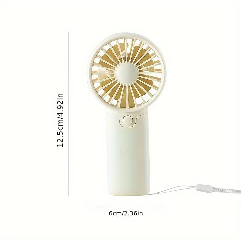 Cute Mini Handheld Fan UK Pocket Size Low Noise Portable Fan