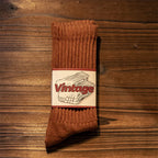 Men Vintage Thick Sports Socks Towel Bottom Casual Unisex