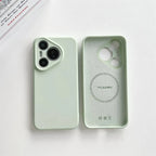 Luxury MagSafe Liquid Silicone Case for Huawei Pura 80 Pro & 80 Ultra