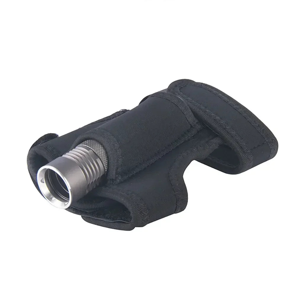 Torch Wrist Strap | Neoprene Diving Torch Mount for Scuba & Outdoor