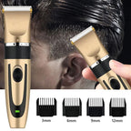 Electric Hair Clipper for Men Professional Rechargeable Trimmer