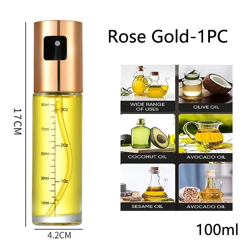 Glass Oil Sprayer for Cooking Olive Oil Spray Bottle for BBQ & Salad