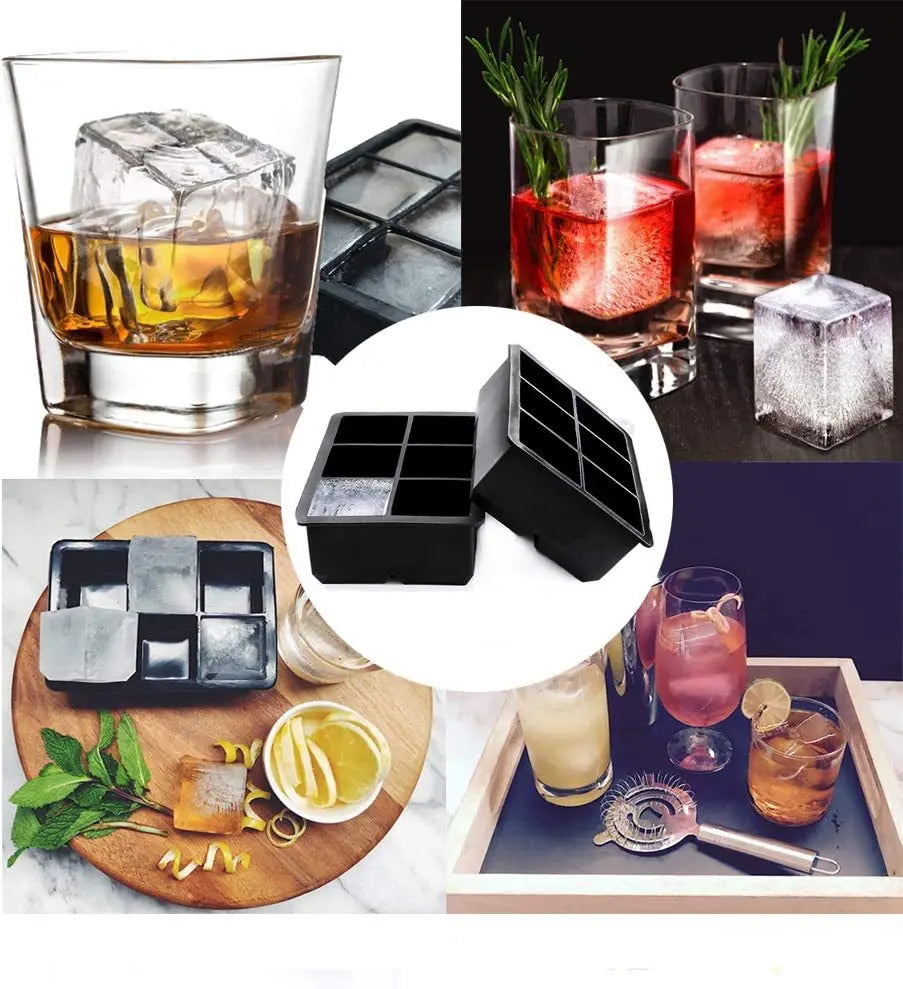 Skull Ice Cube Mold UK Halloween Skull Ice Tray & Party Drink Maker