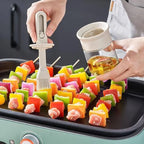 Oil Dispenser Bottle with Silicone Brush Kitchen Cooking Tool
