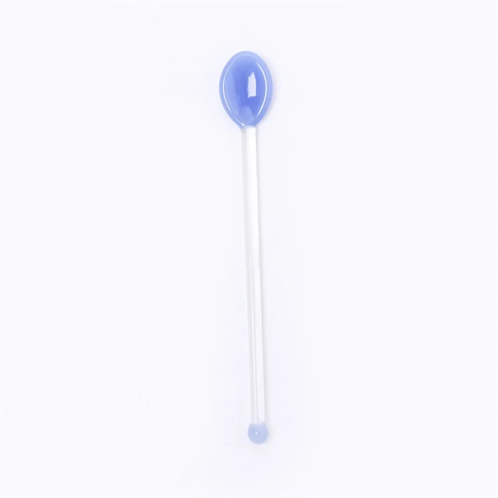 Glass Stirring Spoon Long Handle – Coffee, Milk Tea & Dessert Bar Tool