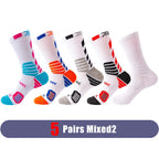 Elite Sport Compression Socks Running Cycling Basketball Socks Men