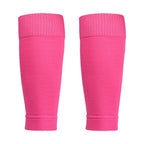 Football Soccer Shin Pads Sleeves Socks Calf Protection Men Women Kids