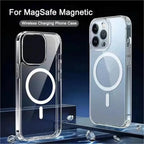 Anti Drop iPhone Case 11 16 Pro Max MagSafe Clear Shockproof Cover