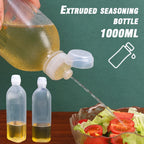 1000ML Squeeze Seasoning Bottle Oil Control Sauce & Cooking Dispenser