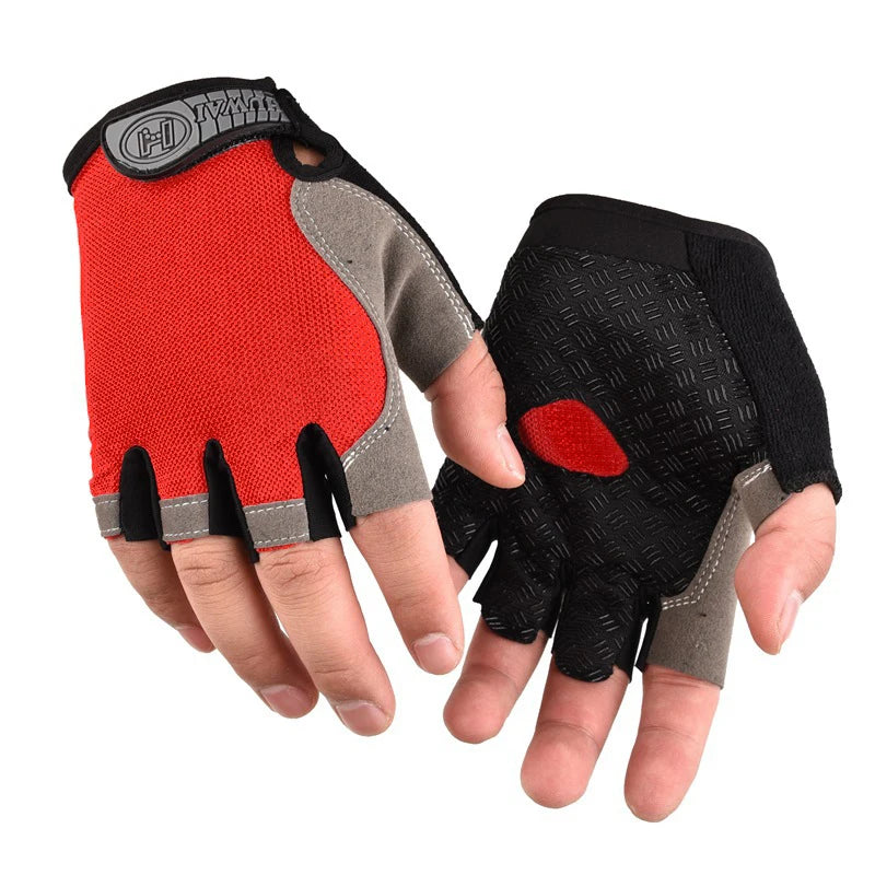 Half Finger Gym & Cycling Gloves Anti-Slip Breathable