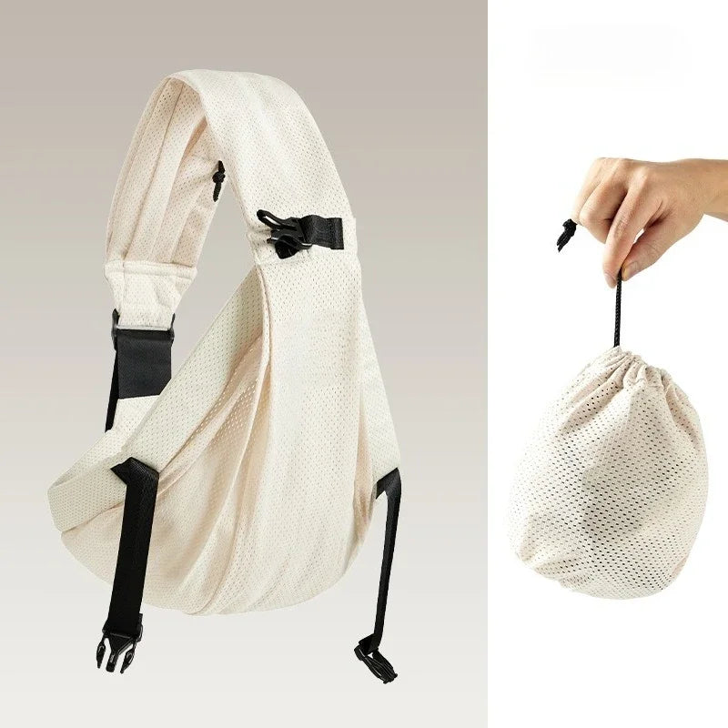 Portable Baby Sling Carrier Newborn Toddler Shoulder Backpack Wrap