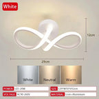 Modern LED Ceiling Light for Entryways & Corridors