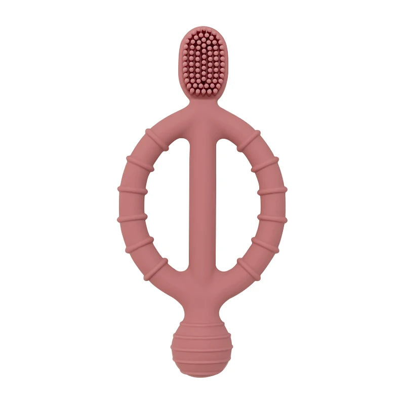 Baby Silicone Teether & Training Toothbrush BPA Free