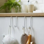 8Pcs Over the Door Hooks Multi-Purpose Door Hanger Organizer