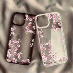 Pink Magnolia Flower Phone Case for iPhone 17 16 15 14 Pro Max Cover