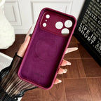 Liquid Silicone iPhone Case - Soft Colour Shockproof Cover