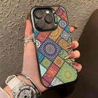 Iridescent Mandala TPU Case for iPhone 17 16 15 14 13 12 Pro Max Cover