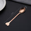 2Pcs Love Handle Coffee Spoon Set – Stainless Steel Tea & Dessert Spoon